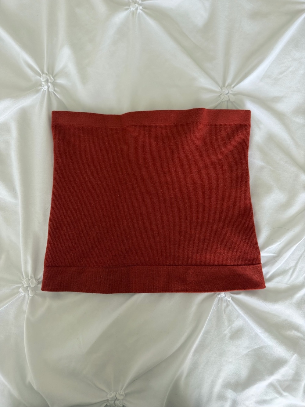 Urban Outfitters Rust Red Knit Tube Top